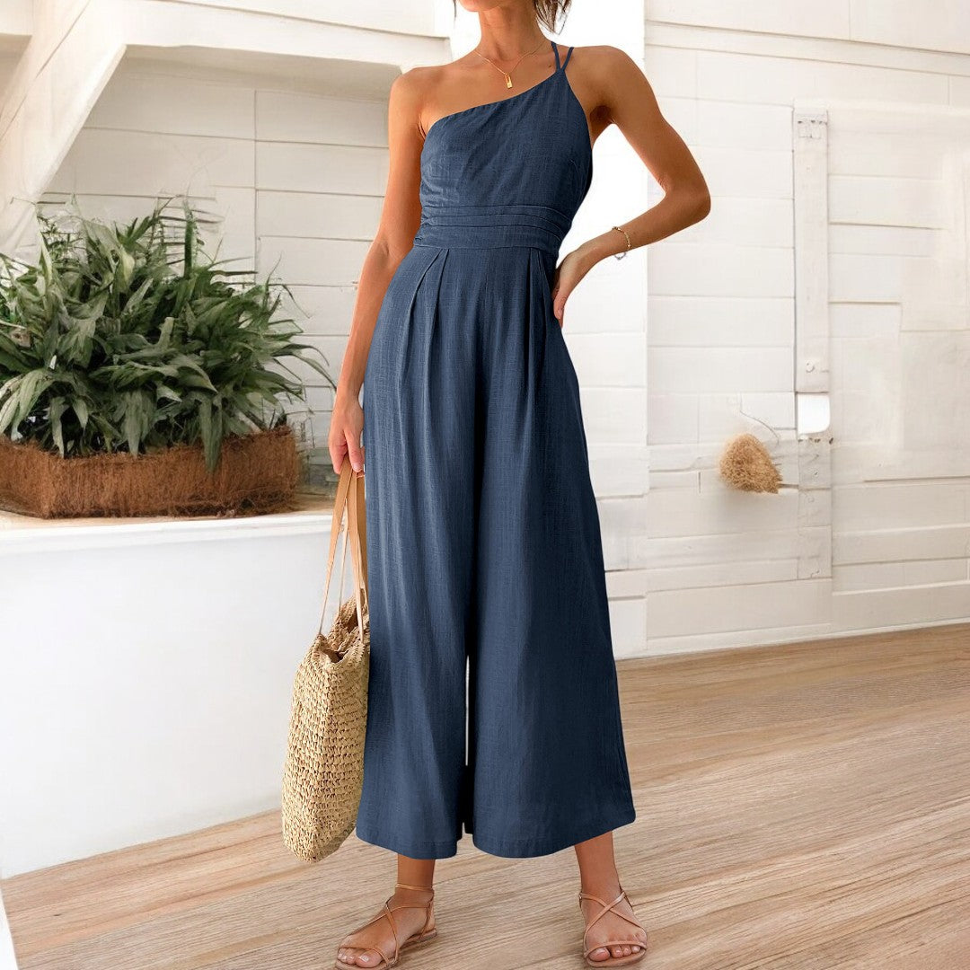 Willa Backless Wide-Leg Jumpsuit