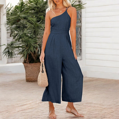 Willa Backless Wide-Leg Jumpsuit