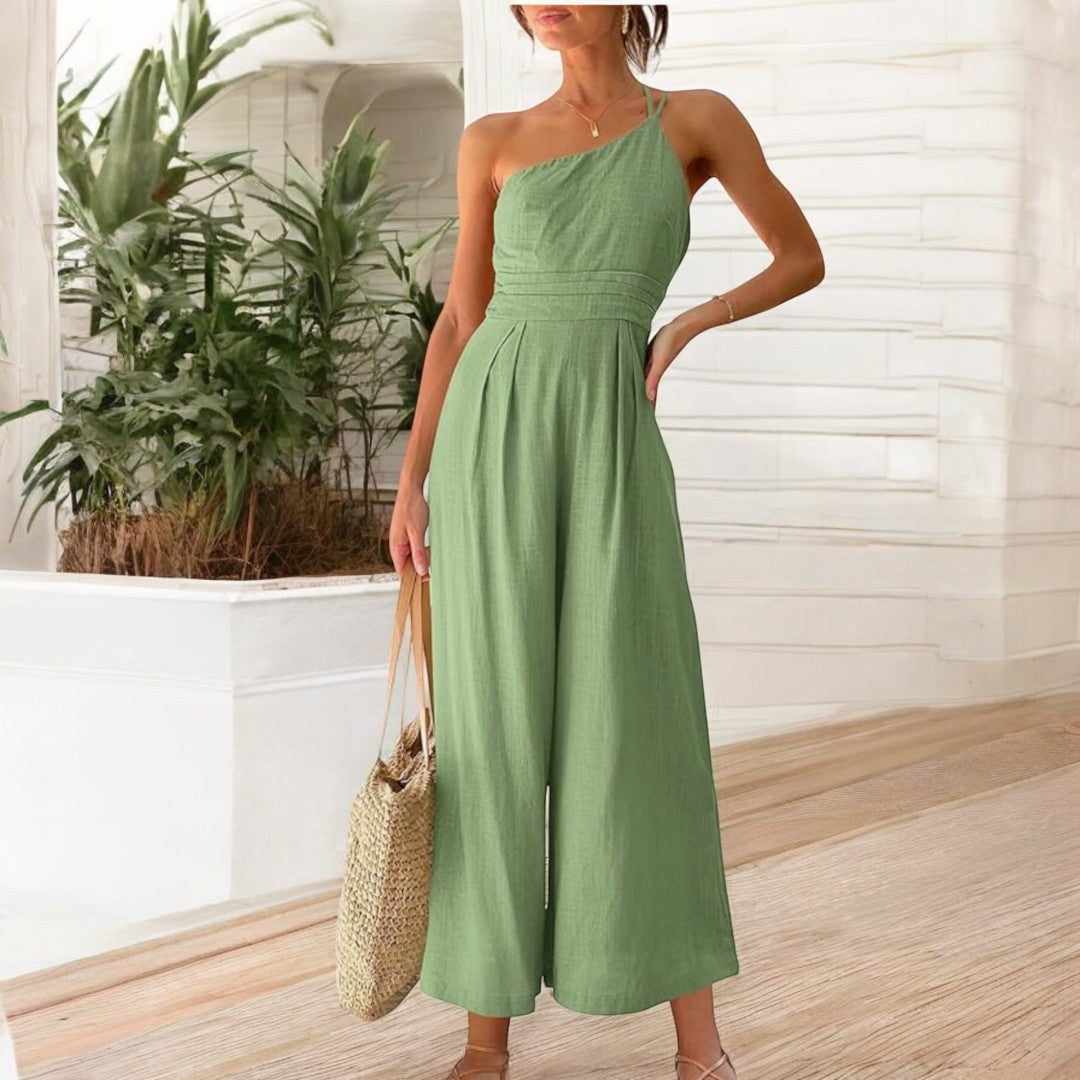 Willa Backless Wide-Leg Jumpsuit